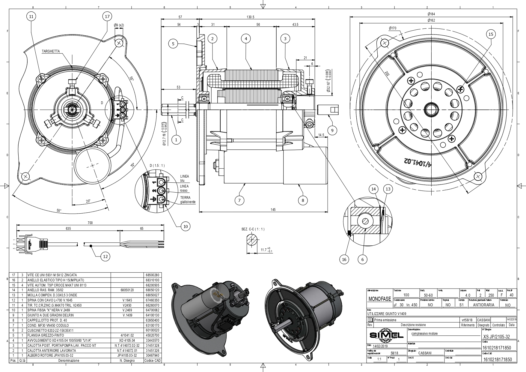 400V 2.2kw インバーター(3相モーター制御用) EA940MX-422 - 2